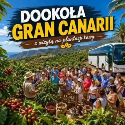 Dookoła Gran Canarii Wizyta na plantacji kawy Czw/Nd
